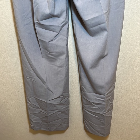 NWT Boohoo Light Gray Tall Wide Leg Trousers - Picture 7 of 11